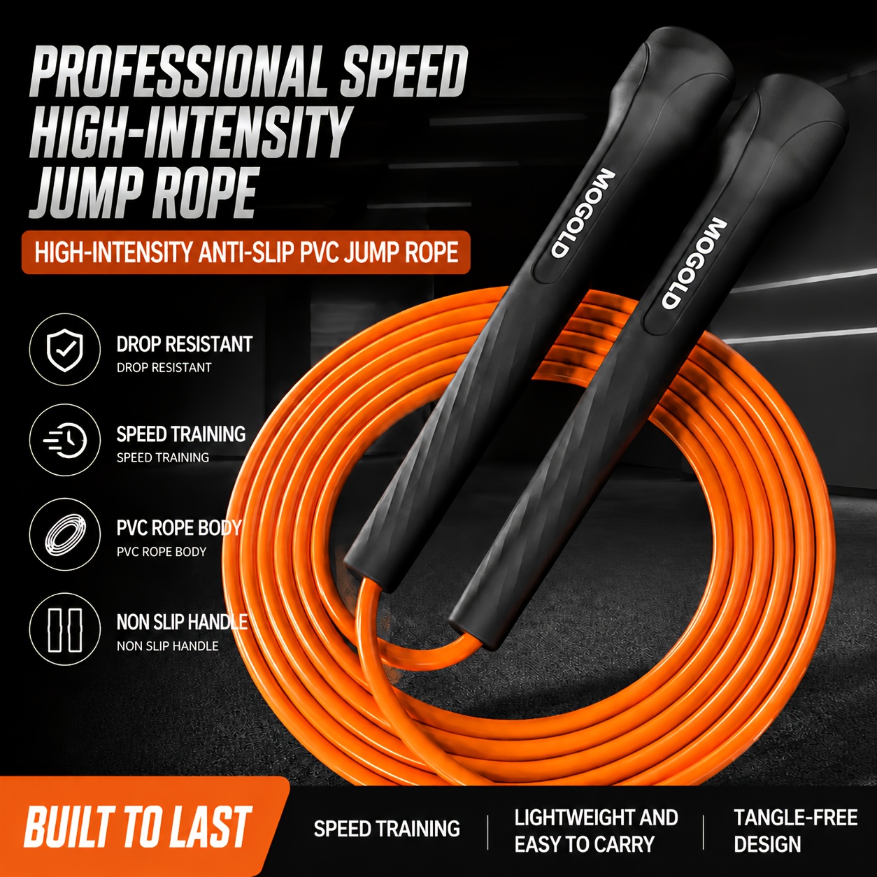 Cuerda para saltar profesional - Skipping Rope Pvc reseña y precio