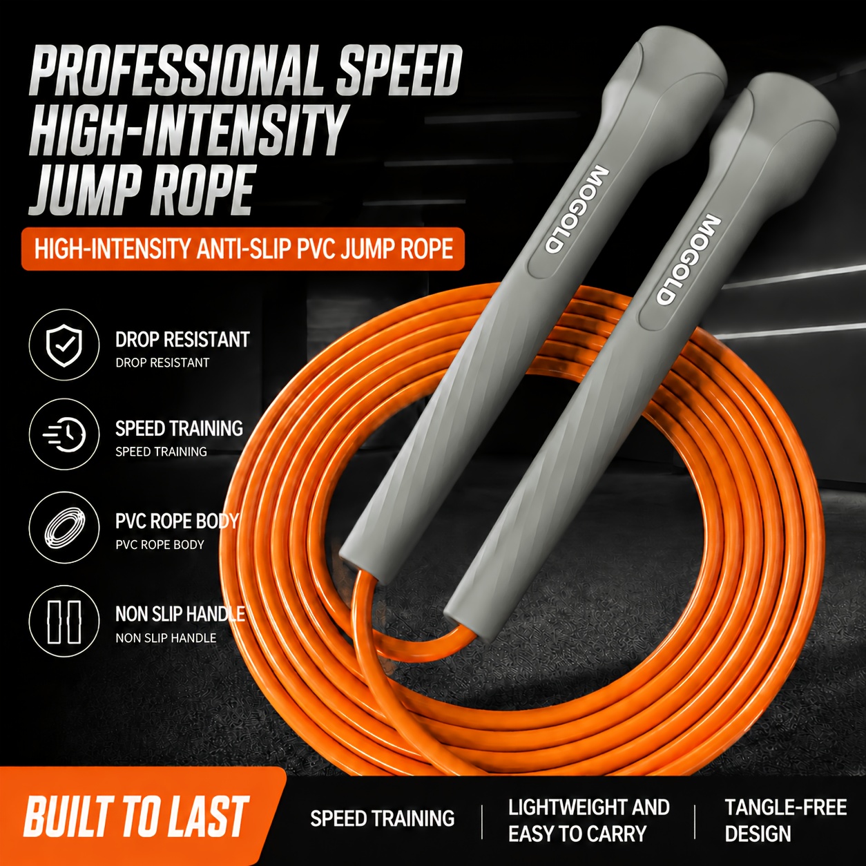 Cuerda para saltar profesional - Skipping Rope Pvc reseña y precio