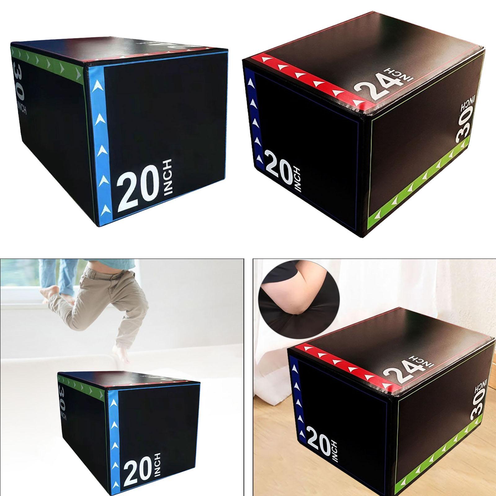 Caja de salto 3 en 1, caja fot - Box Jump Plyo reseña y precio