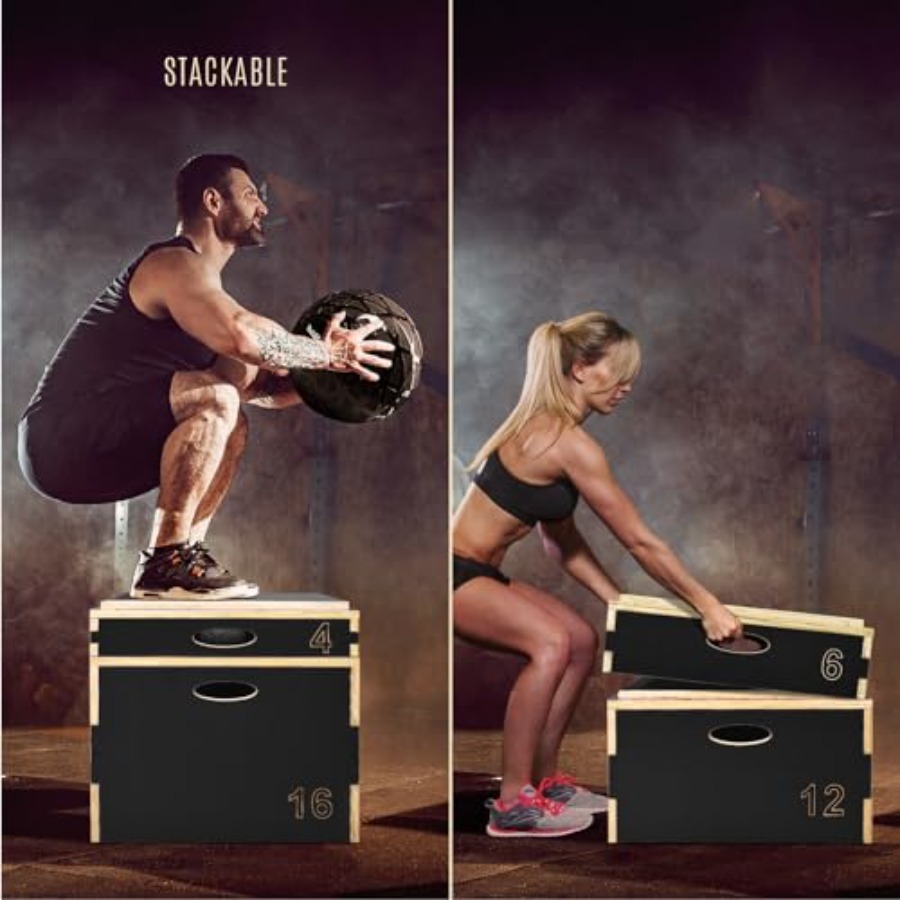 Caja Pliométrica de Madera 3 e - Box Jump Plyo reseña y precio