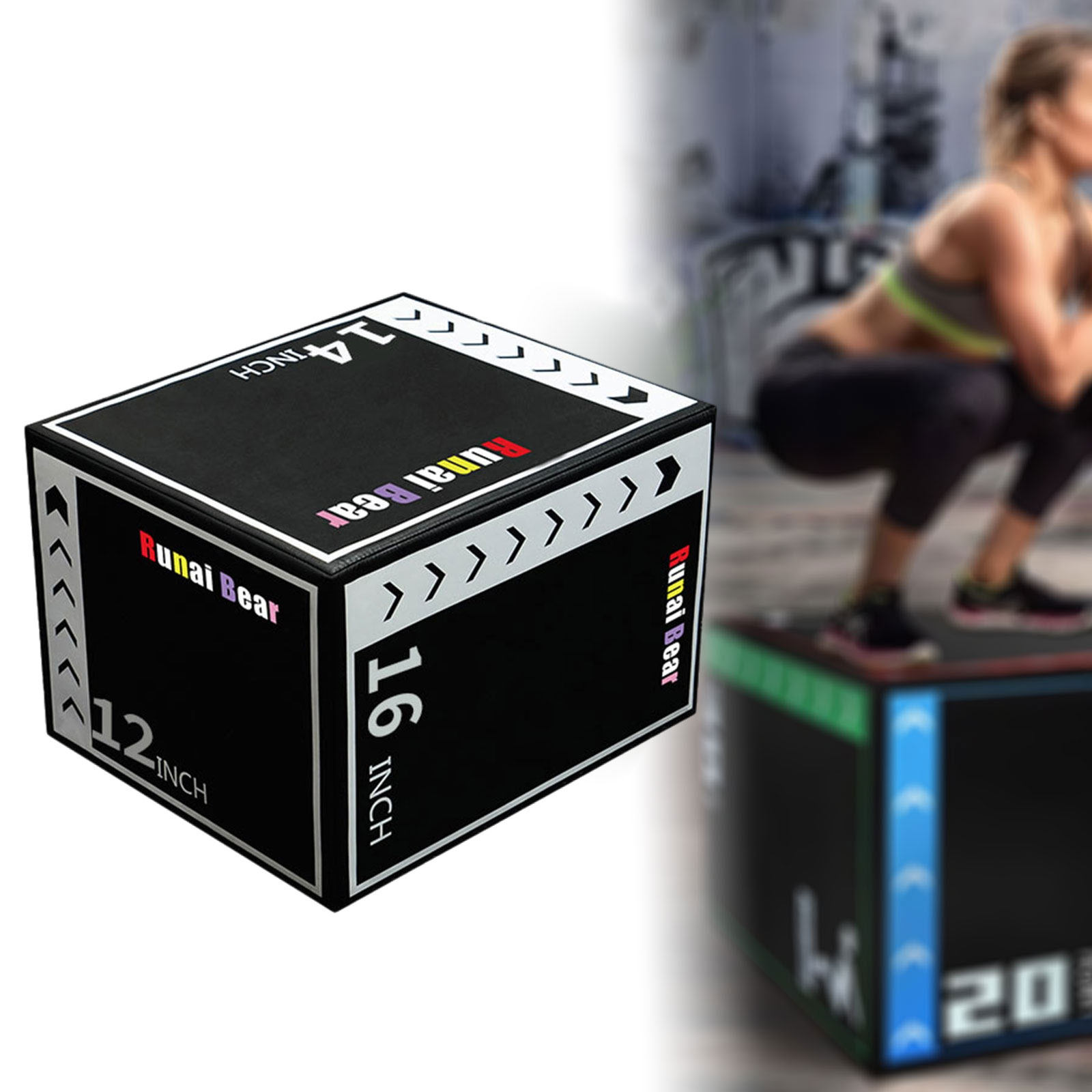 Caja de Salto Plyo Portátil, P - Box Jump Plyo reseña y precio