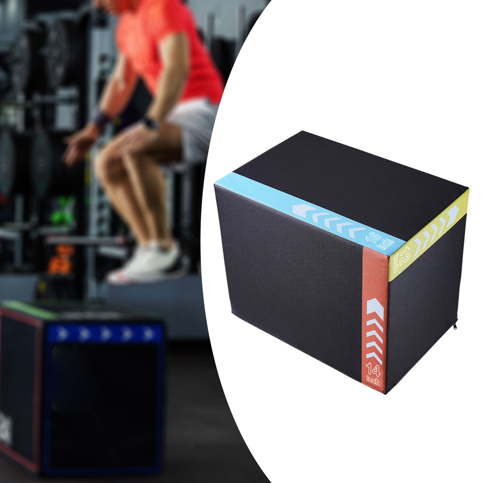 Caja de Salto Plyo Portátil, P - Box Jump Plyo reseña y precio