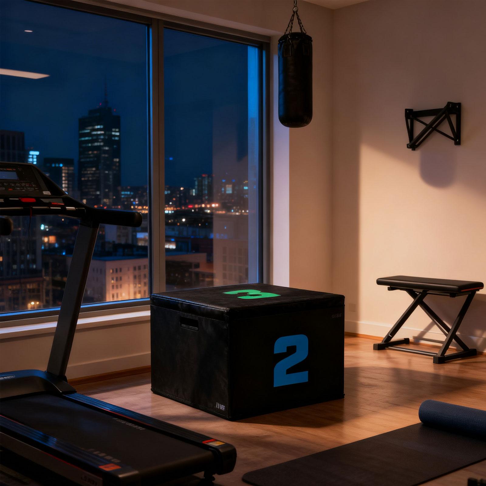 Caja de salto plyométrica de P - Box Jump Plyo reseña y precio