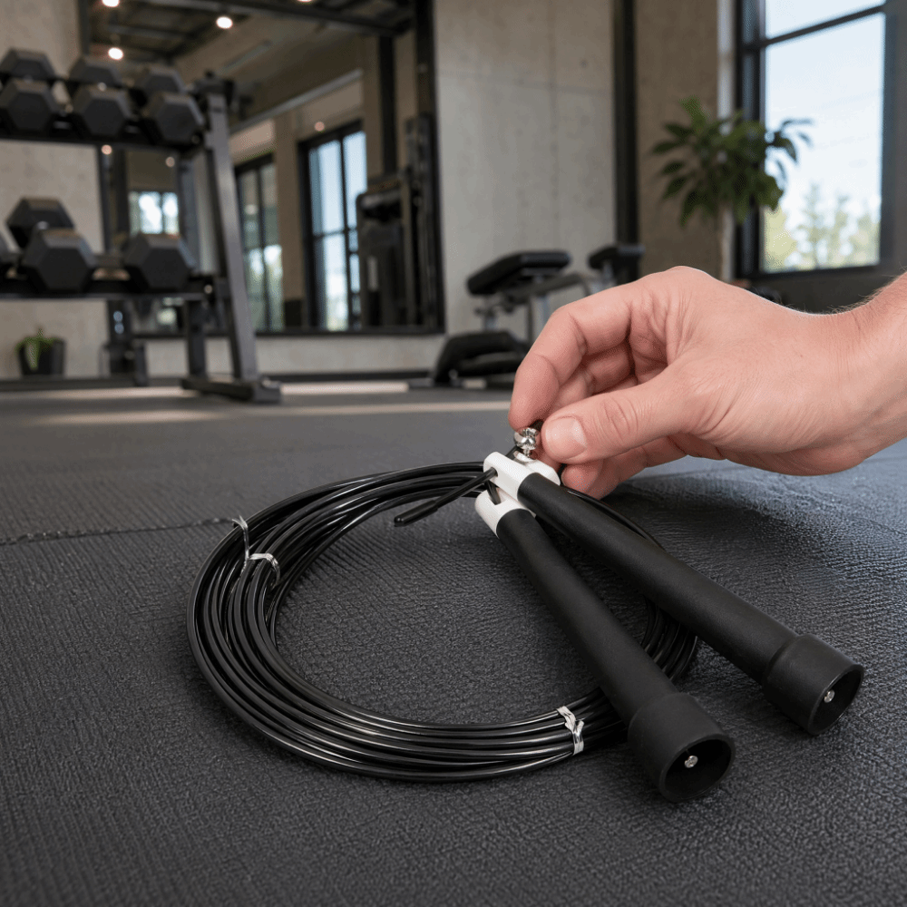 Cuerda de Saltar Portátil de A - Skipping Rope Pvc reseña y precio